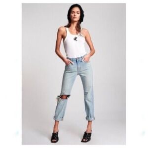 One Teaspoon Awesome Baggies Jean in Kansas Blue
